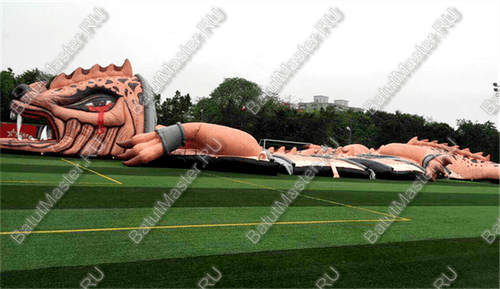 Надувная конструкция - комната страха "Дракон"