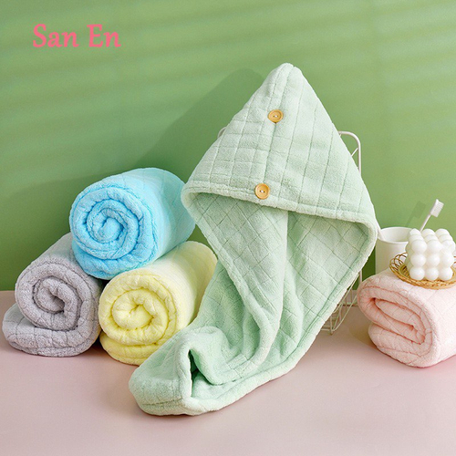 Однотонное полотенце для волос