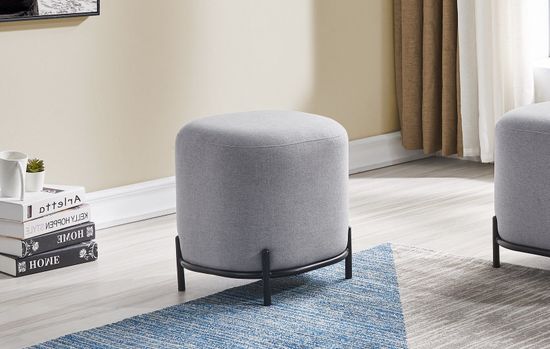 Пуф Pawai светло-серый