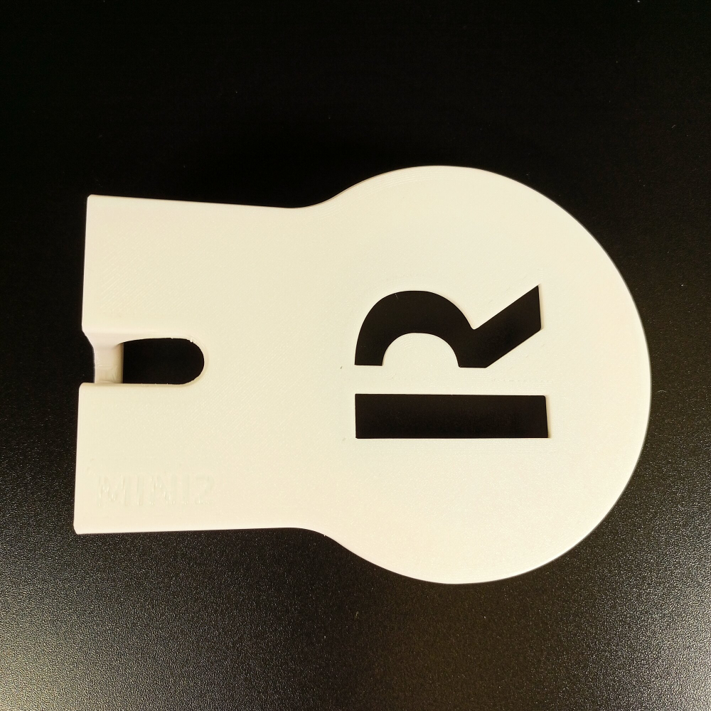 Настенный кронштейн-полка для Яндекс станции мини2 (Яндекс-Алиса), 3D печать, белый