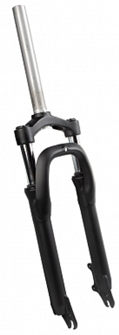Вилка 24" 1-1/8" FSD-2013AHD-Disc аморт. безрезьб. диск.торм., алюм/сталь мат. черная., шток 230 мм