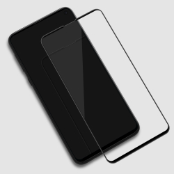 Защитное стекло 6D с олеофобным покрытием для Samsung Galaxy S10e (SM-G970F), черные рамки, G-Rhino