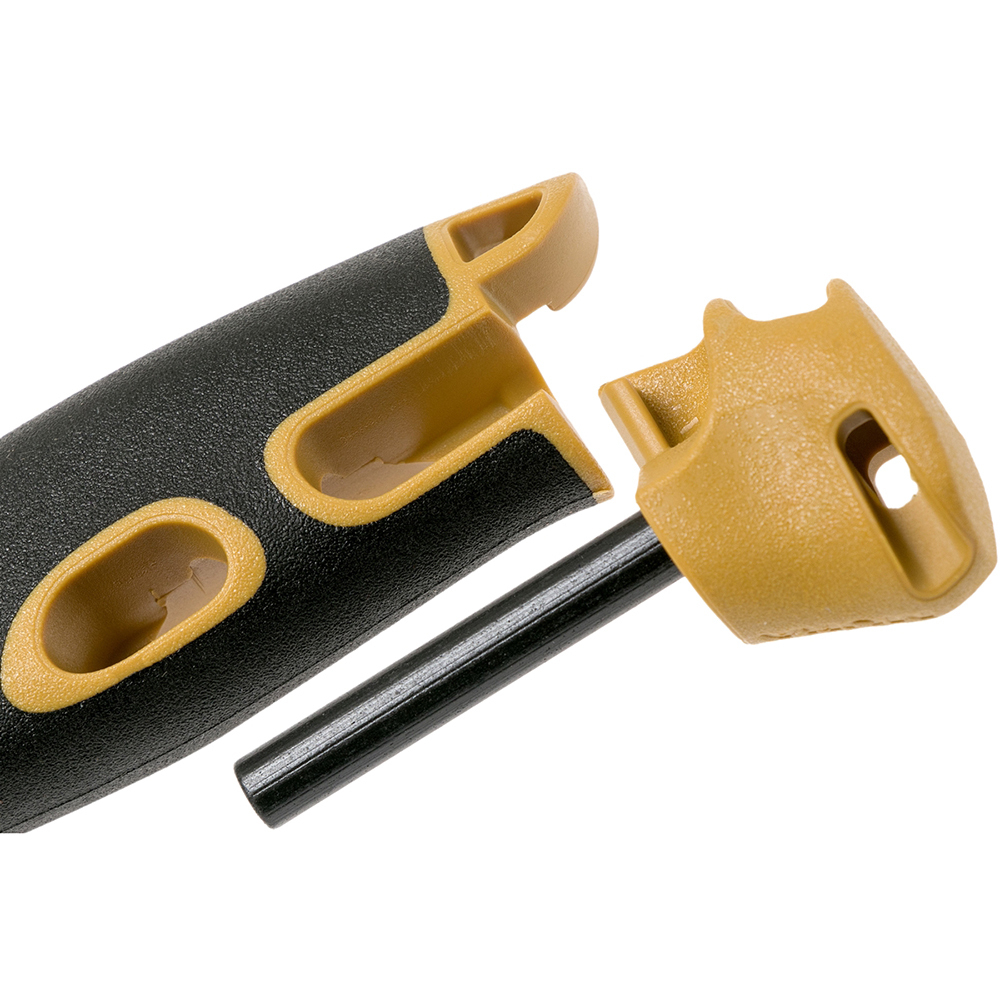 Нож Morakniv Spark Yellow, нержавеющая сталь, цвет желтый