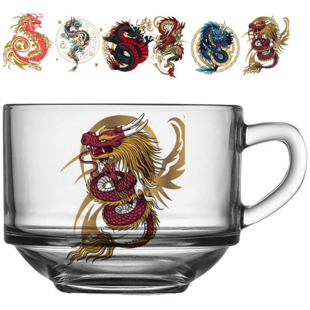 Кружка для бульона 625мл «Античный Китай» 6 видов