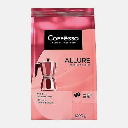 Кофе в зернах Coffesso Allure 1кг