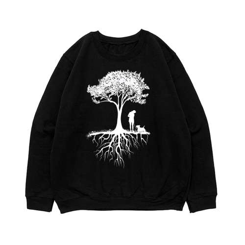 Свитшот "Прогулка со скотчем"