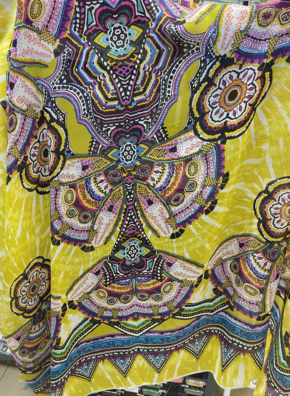 Ткань натуральный шелк 100% (Италия) ш-135см цена за 1 купон (1,3м)