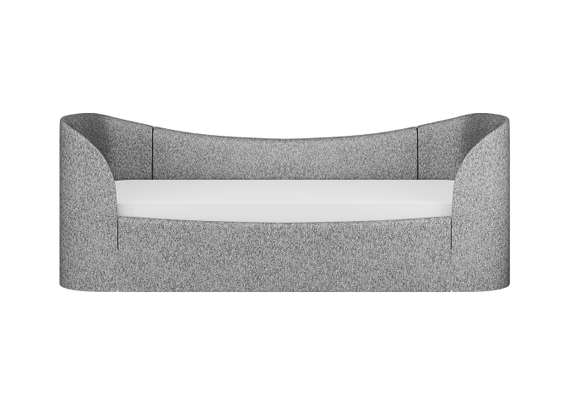 Диван-кровать KIDI Soft 90*200 см (серый, рогожка)