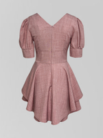 Комбинезон Perfemme однотонный с корсетом на талии и коротким рукавом