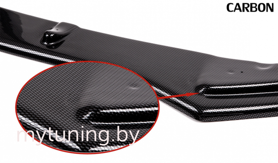 Сплитер переднего бампера для VW Golf 7