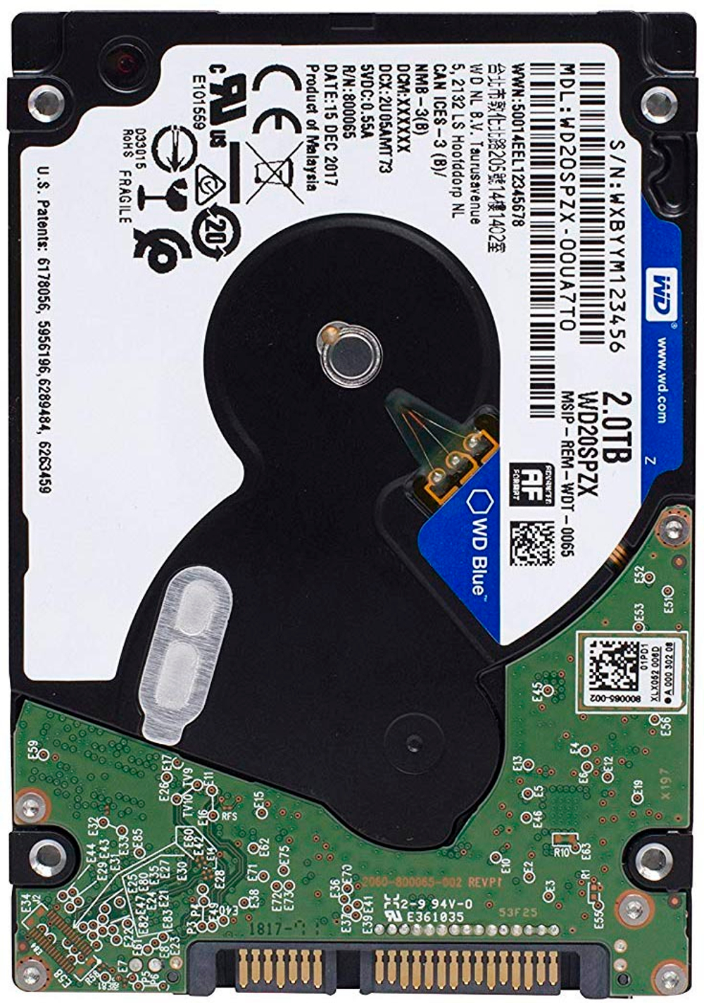 Жесткий диск 2TB SATA 6Gb/s Western Digital WD20SPZX