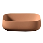 Раковина Artceram Cognac COL009 13 00 накладная 56 см, цвет Arancio cammeo
