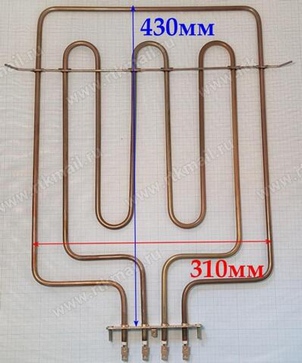 Верхний тэн 800/1500W для плит Лысьва и др.