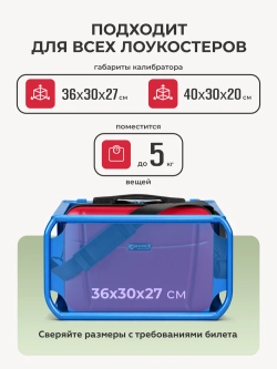 Дорожный кейс Bonle Красный