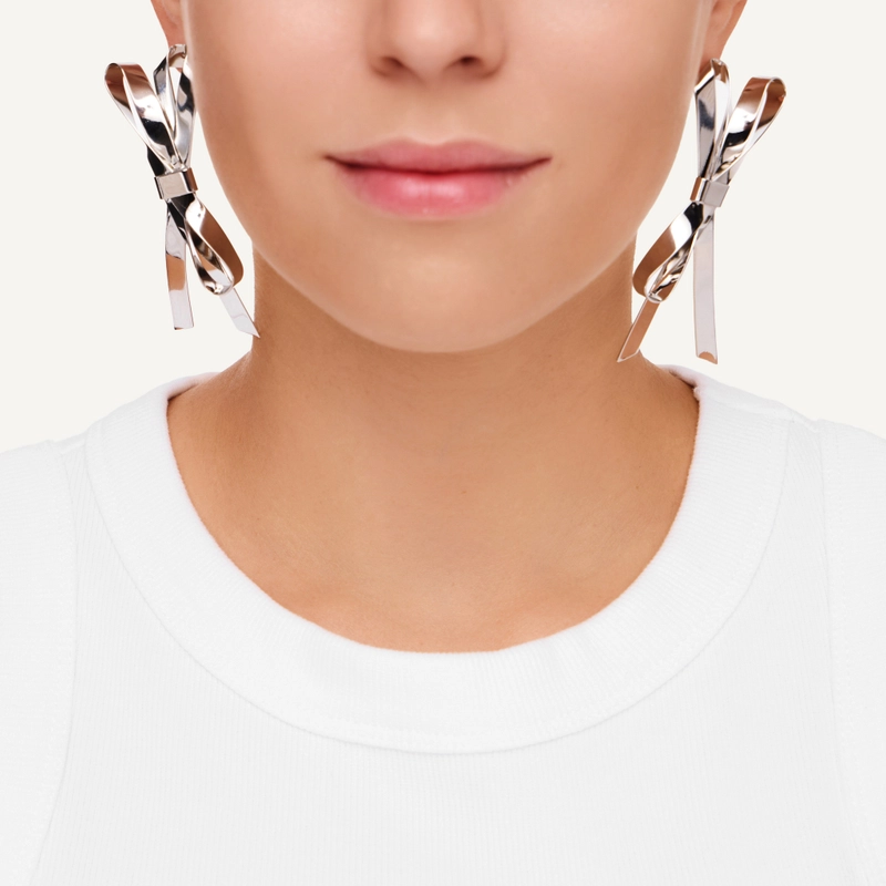 Серьги Безумные Бантики