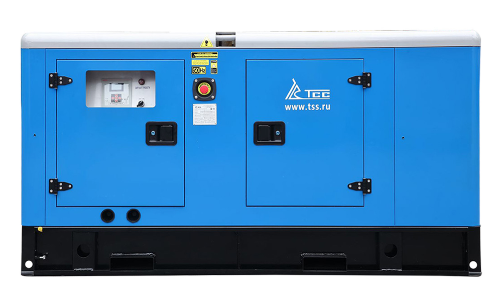 Дизельный генератор 24 кВт ТСС АД-24С-Т400-1РКМ9 в шумозащитном кожухе