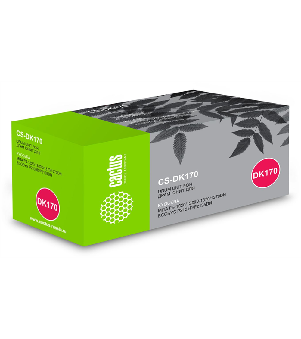 Cactus CS-DK170 DK-170 черный ч/б:100000стр. для Ecosys M2035/ M2035dn/M2535 Kyocera