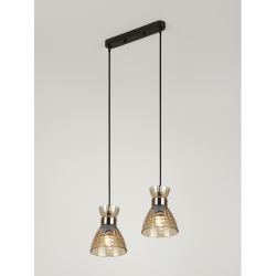 Светильник подвесной (подвес) Rivoli Iris 9186-302 2хЕ27 60 Вт модерн | Лайт