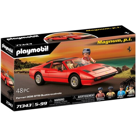 Playmobil - Автомобиль Magnum Ferrari 308 GTS Quattrovalvole 71343 / артикул   71343  / GTIN 4008789713438