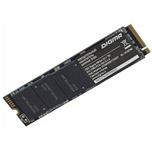 Жесткий диск SSD M.2 1Tb DIGMA S3, 2130/1720MBs, 150000 IOPS, TLC 3D NAND, 2280. PCI-E3.0x4 (DGSM3001TS33T)