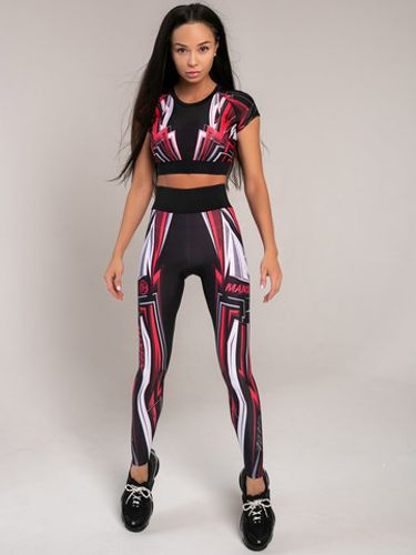 Leggings Lightning Red