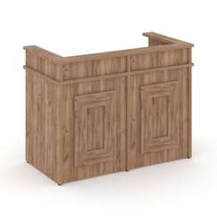 Kodex Стол секретаря KD.SSK-12 Дуб Табак 1200*600*900