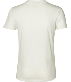 Мужская теннисная футболка Asics Big Logo Tee - brilliant white/performance black