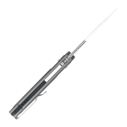 Нож складной SRM 9203-AK Retriever Beadblast (140Cr Laminated, Grey Aluminum/Black G10)