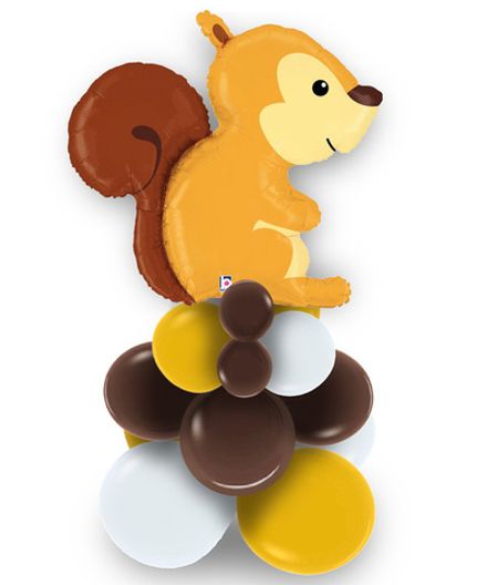 Стойка на шарах "Белочка"