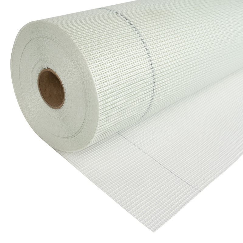 Сетка стеклотканевая фасадная 1х50 м 165 г/м² ячейка 4х4 мм ISOMAX