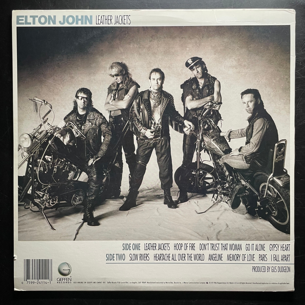 Elton John - Leather Jackets (US 1986г.)