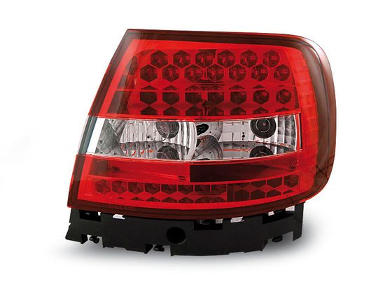 Задние фонари Audi A4 B5 red white led
