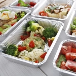 Алюминиевая форма L-край - 225 х 175 х 35 мм, 1040 мл (25/400шт)