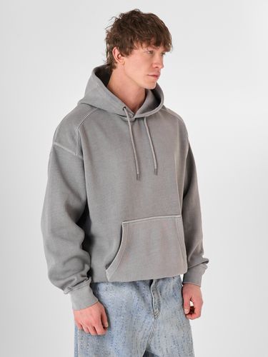 Серая хлопковая худи Laine