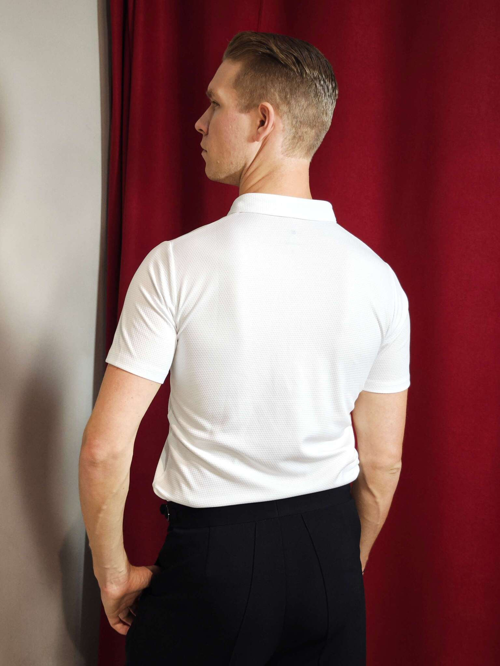 Поло Regular-Fit white