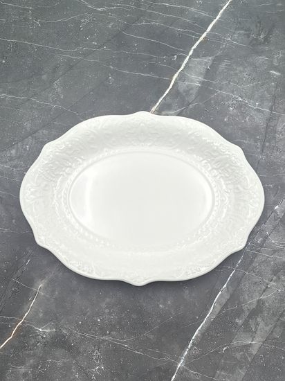 Блюдо овальное 30 см. Роял Ажур