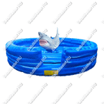 Надувной аттракцион Родео, акула+батут, "Акула 2", 5*5*3 м