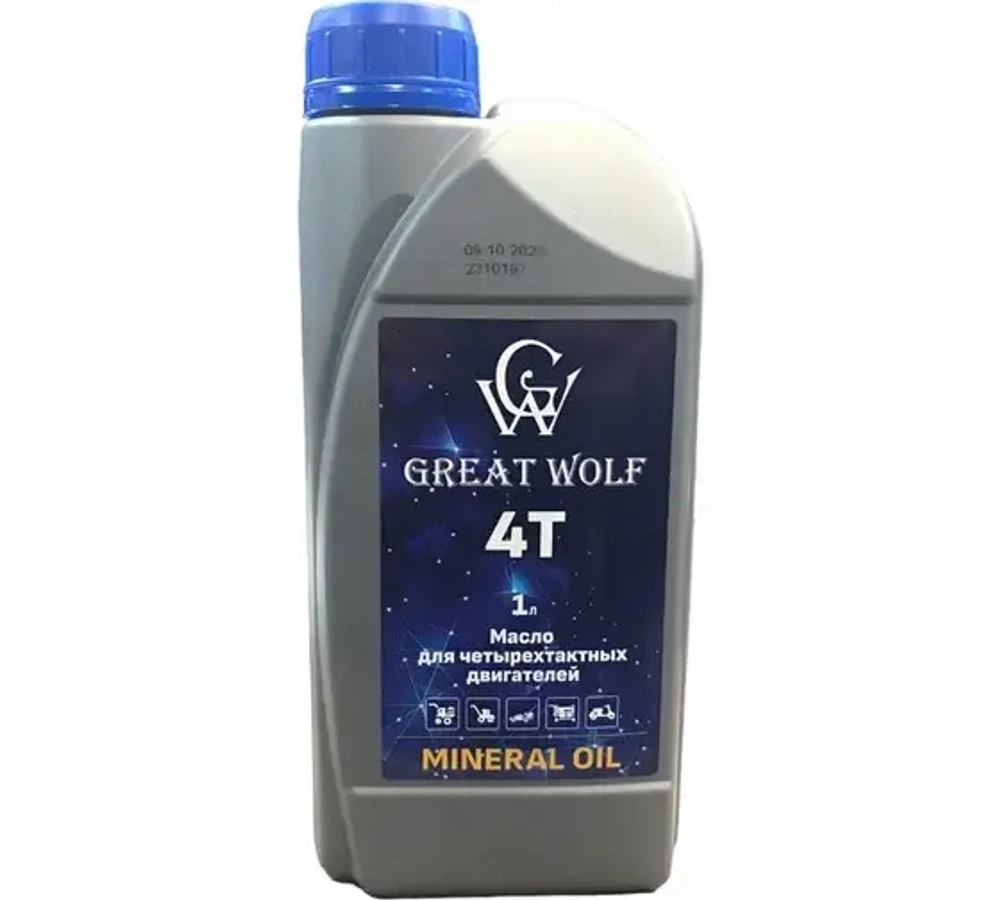 Масло Great Wolf для четырехтактных двигателей 4Т
