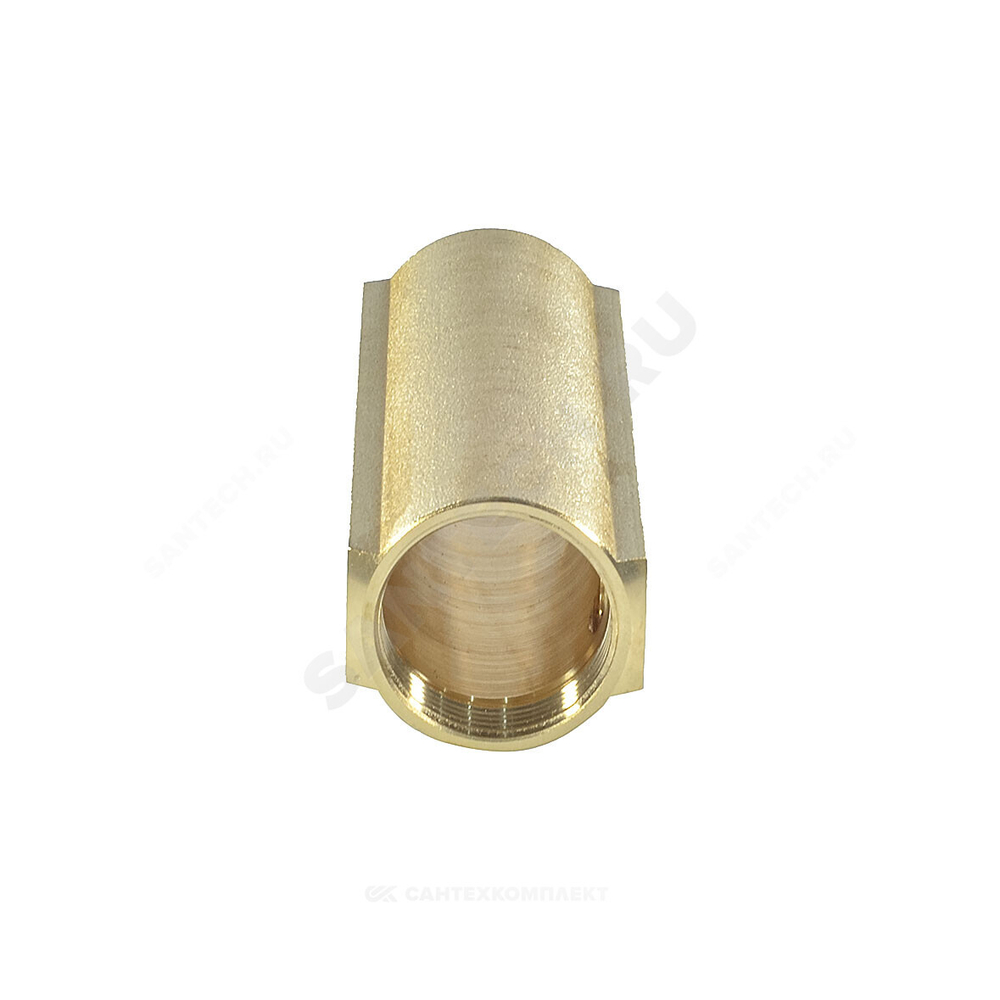 Коллектор латунь 1 1/4" ВР/ВР на 4 вых 1/2" ВР м/о 100мм Апогей 422145 (КЛА3204.100-1-ВР15)