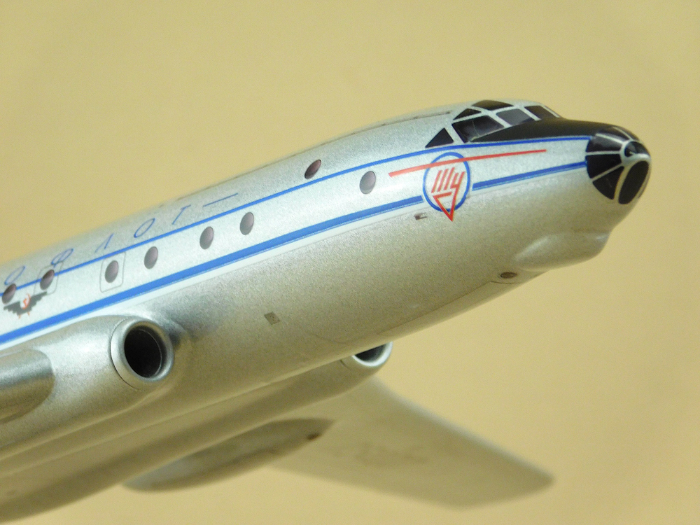 Модель самолета Ту-104А (М1:100, Аэрофлот СССР-Л5400)