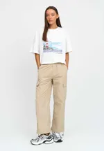 Брюки Kefirmaykifer Карго бежевые