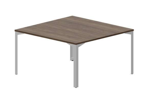 Составной стол на 2 рабочих места 138х136,6х75см, без отверстий