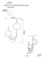 Бра Модерн 2х40вт