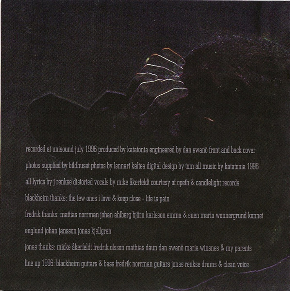 Katatonia / Brave Murder Day (RU)(CD)