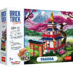 Pazl \ Puzzle \ Пазлы  Brick Trick - "M" - Travel - Pagoda