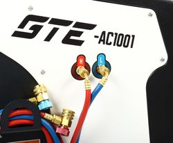 GTE (GTE-AC1001) Установка для заправки автомобильных кондиционеров 13.6л полуавтоматическая