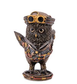 Veronese WS-1250 Статуэтка в стиле Стимпанк «Сова-подводник»
