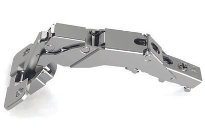 Omnia L Петля 155° накладная с демпфером, под саморез