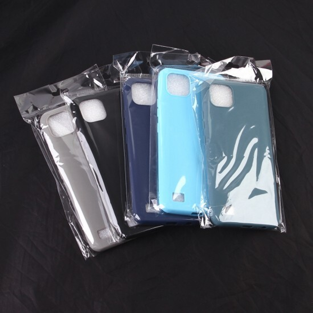 Чехол для Realme C20, ТПУ, 011010 Серый