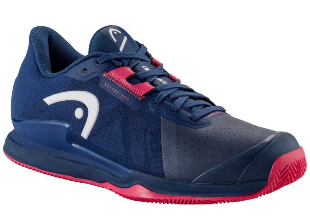 Женские теннисные кроссовки Head Sprint Pro 3.5 Clay - dark blue/azalea - Blue